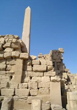 Karnak temple complex in luxor Stock Photos