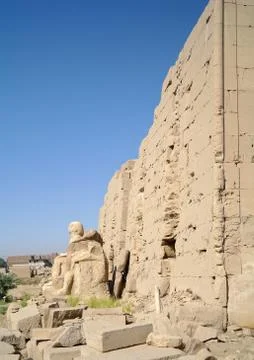 Karnak temple complex in luxor Stock Photos