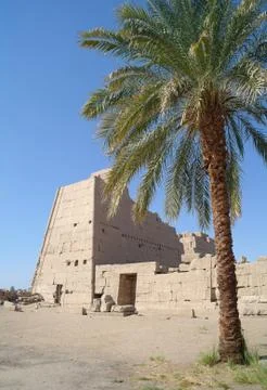 Karnak temple complex in luxor Stock Photos
