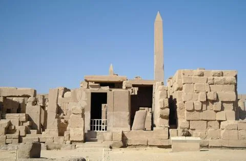 Karnak temple complex in luxor Stock Photos