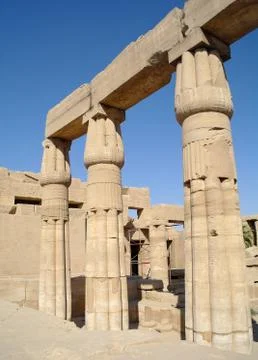 Karnak temple complex in luxor Stock Photos