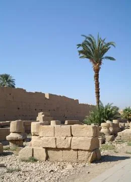 Karnak temple complex in luxor Stock Photos