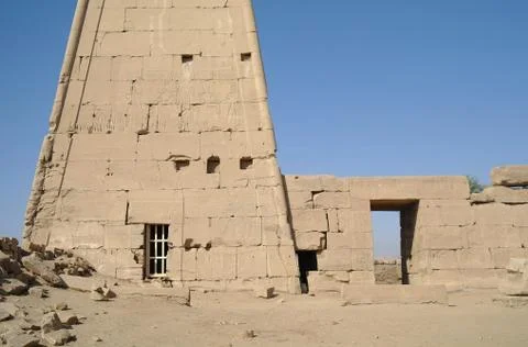 Karnak temple complex in luxor Stock Photos