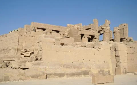Karnak temple complex in luxor Stock Photos