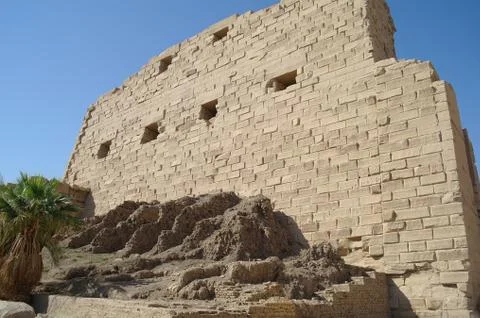 Karnak temple complex in luxor Stock Photos