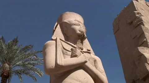 Karnak Temple, Egypt Stock Footage 590419