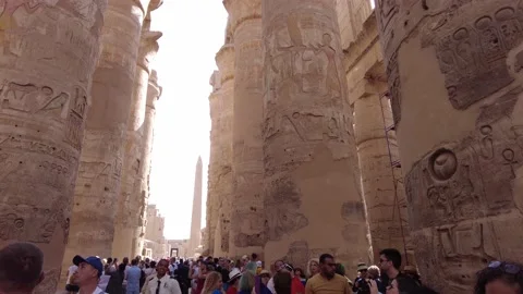 Karnak Temple Egypt Stock Footage 229869834