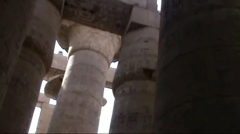 Karnak temple Stock Footage 1792538
