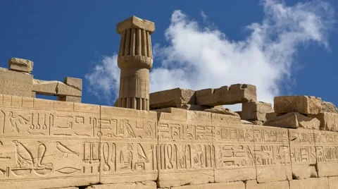Karnak Temple Stock Footage 50358591