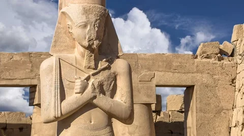 Karnak Temple Stock Footage 50376362