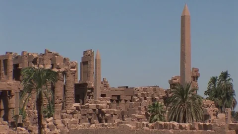 Karnak Temple Stock Footage 93269412