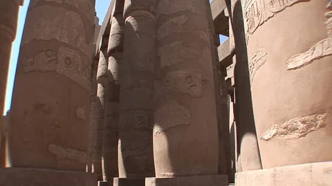 Karnak Temple Stock Footage 93270776