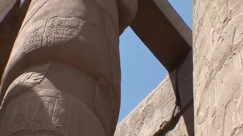 Karnak Temple Stock Footage 93270780