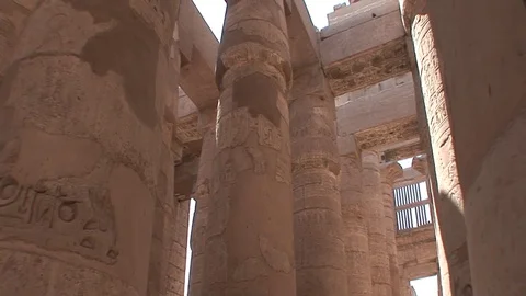 Karnak Temple Stock Footage 93270785