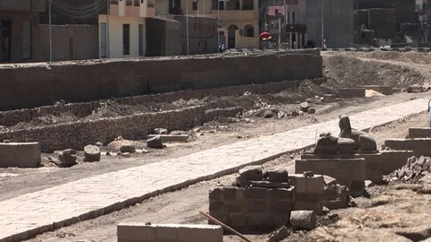 Karnak Temple Stock Footage 93270798