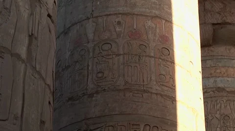 Karnak temple - Luxor, Egypt Видео 7734666