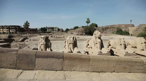 Karnak Temple - Luxor Stock Footage 46125220