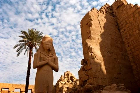 Karnak temple Stock Photos