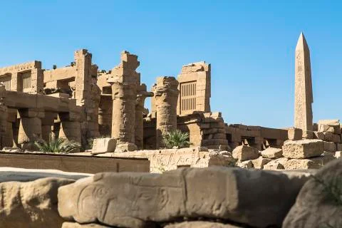 Karnak temple Stock Photos