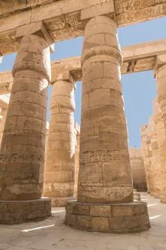 Karnak temple Stock Photos