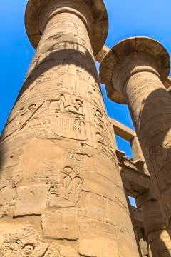 Karnak temple Stock Photos