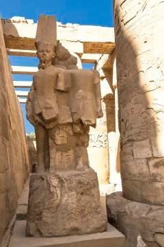 Karnak temple 스톡 사진