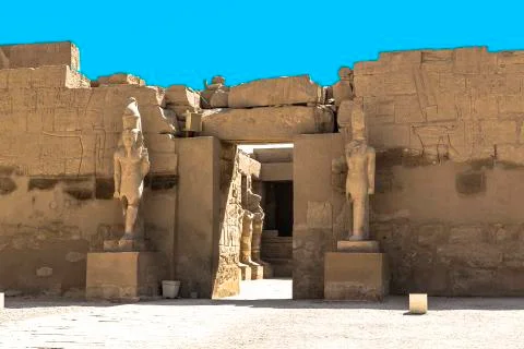 Karnak temple Stock Photos