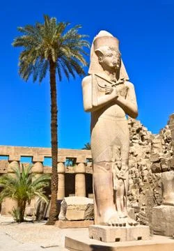 Karnak temple Stock Photos