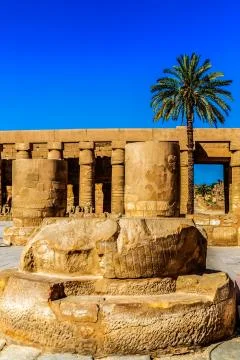 Karnak temple Stock Photos