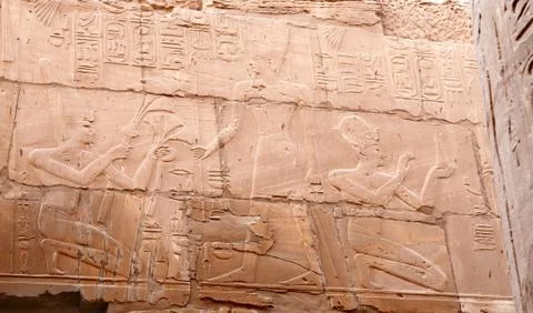 Karnak temple Stock Photos