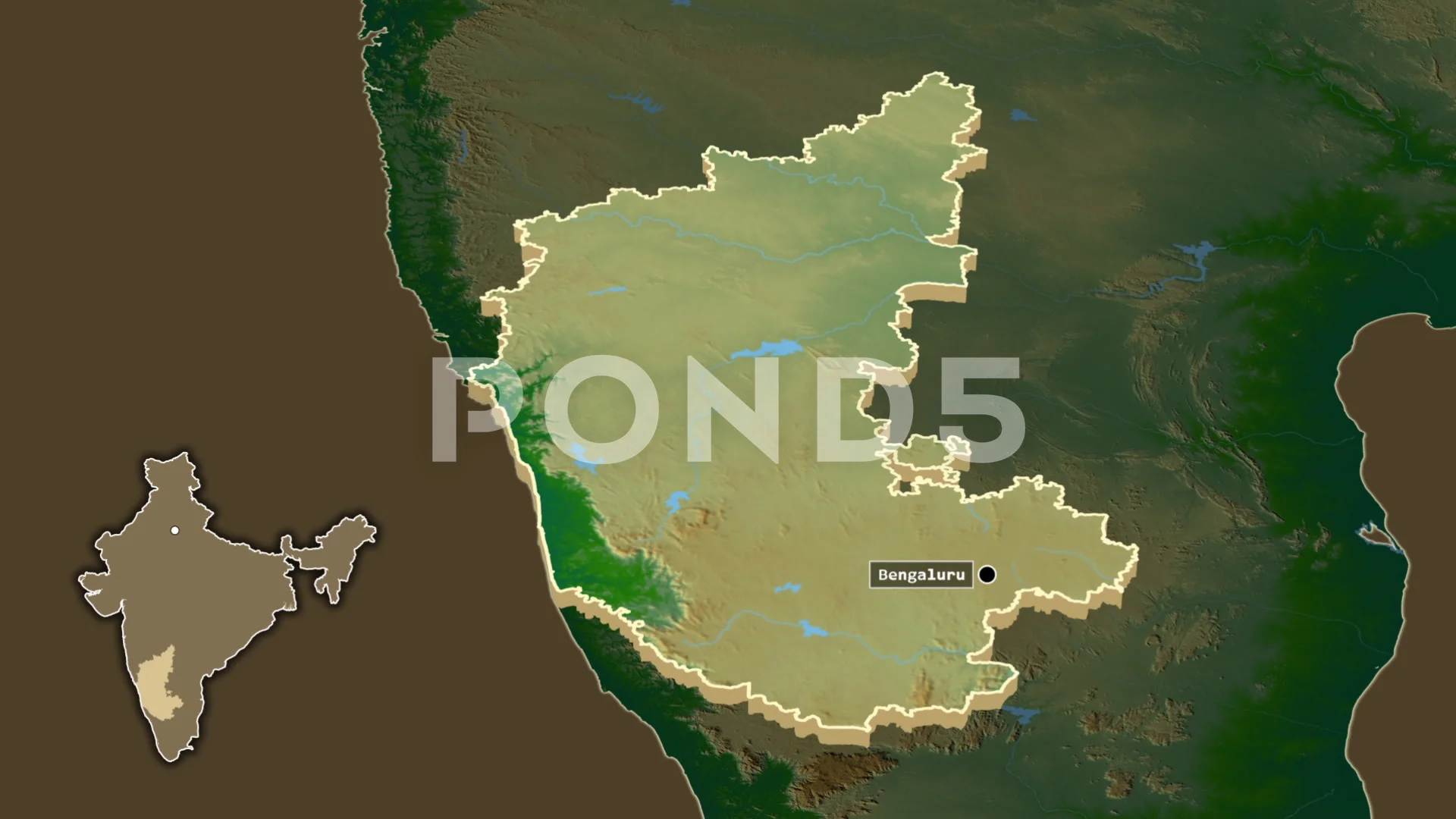 Vector Map Of Karnataka State Mosaic Of Round Blots And Red Scratched Seal.  Hole Round Map Of Karnataka State Collage Designed With Circles In  Different Sizes, And Red Color Tones. Royalty Free