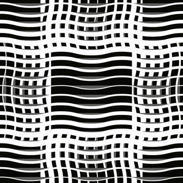 Karo mit Welle seamless pattern Copyright: xZoonar.com/angetax 9103660  Stock Photos