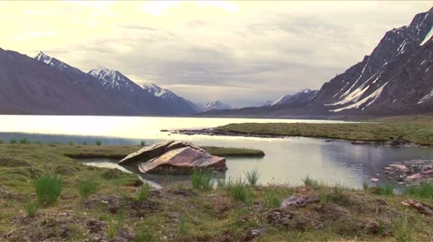 Karomber lake Stock Footage 55425063