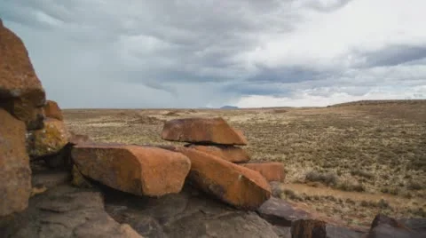 A Karoo landscape Stock Footage 59843219