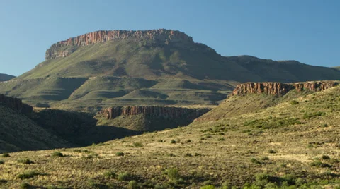 KAROO MOUNTAIN SUNSET Stock Footage 36783258