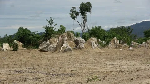 Karst limestone, Malaysia Stock Footage 327047030