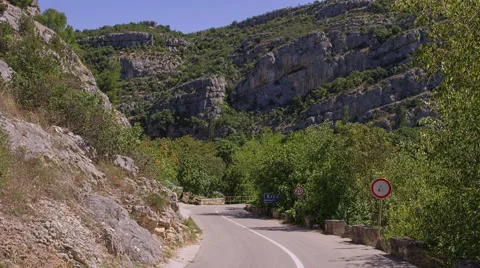 Karst nature road Stock Footage 46059966