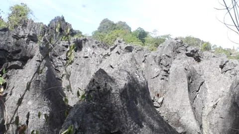 Karst rock Video stock 243006194