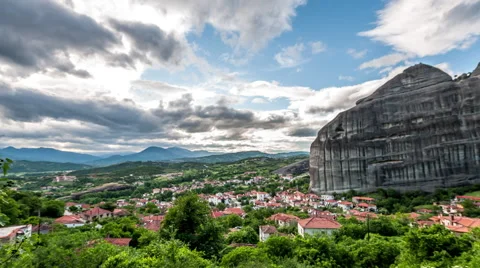 Karstraki, Meteora Stock Footage 52182779