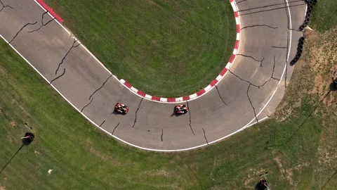Kart circuit Stock Footage 318684343