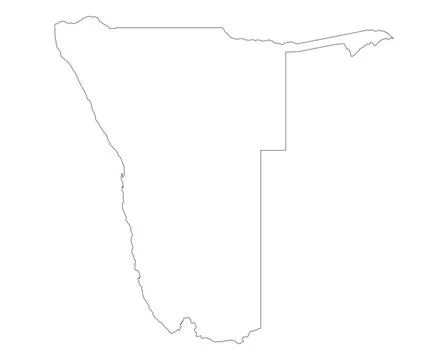 Karte von Namibia - Map of Namibia Karte von Namibia - Map of Namibia Copy... Stock Photos