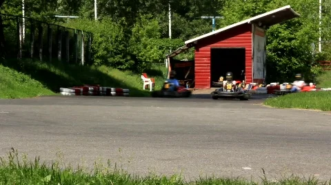 Karting Stock Footage 737220