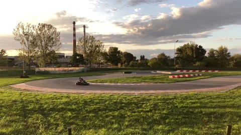Karting race Stock Footage 209720825