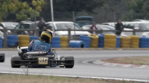 Karting race Stock-Footage 220921499