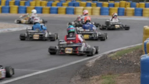 Karting race Stock-Footage 220921631