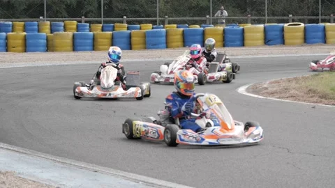 Karting race Stock-Footage 220927284