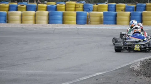 Karting race Stock-Footage 220927554