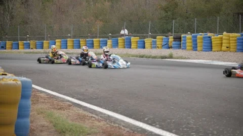 Karting race Stock-Footage 220929773