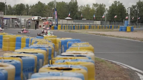 Karting race Stock-Footage 220932615