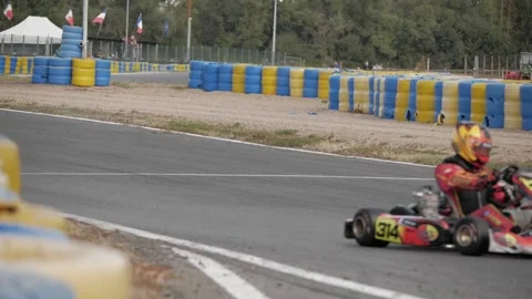 Karting race Stock-Footage 220933486